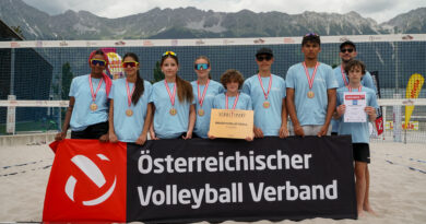 Bronzemedaille bei der Beachvolleyball-Bundesmeisterschaft in Innsbruck